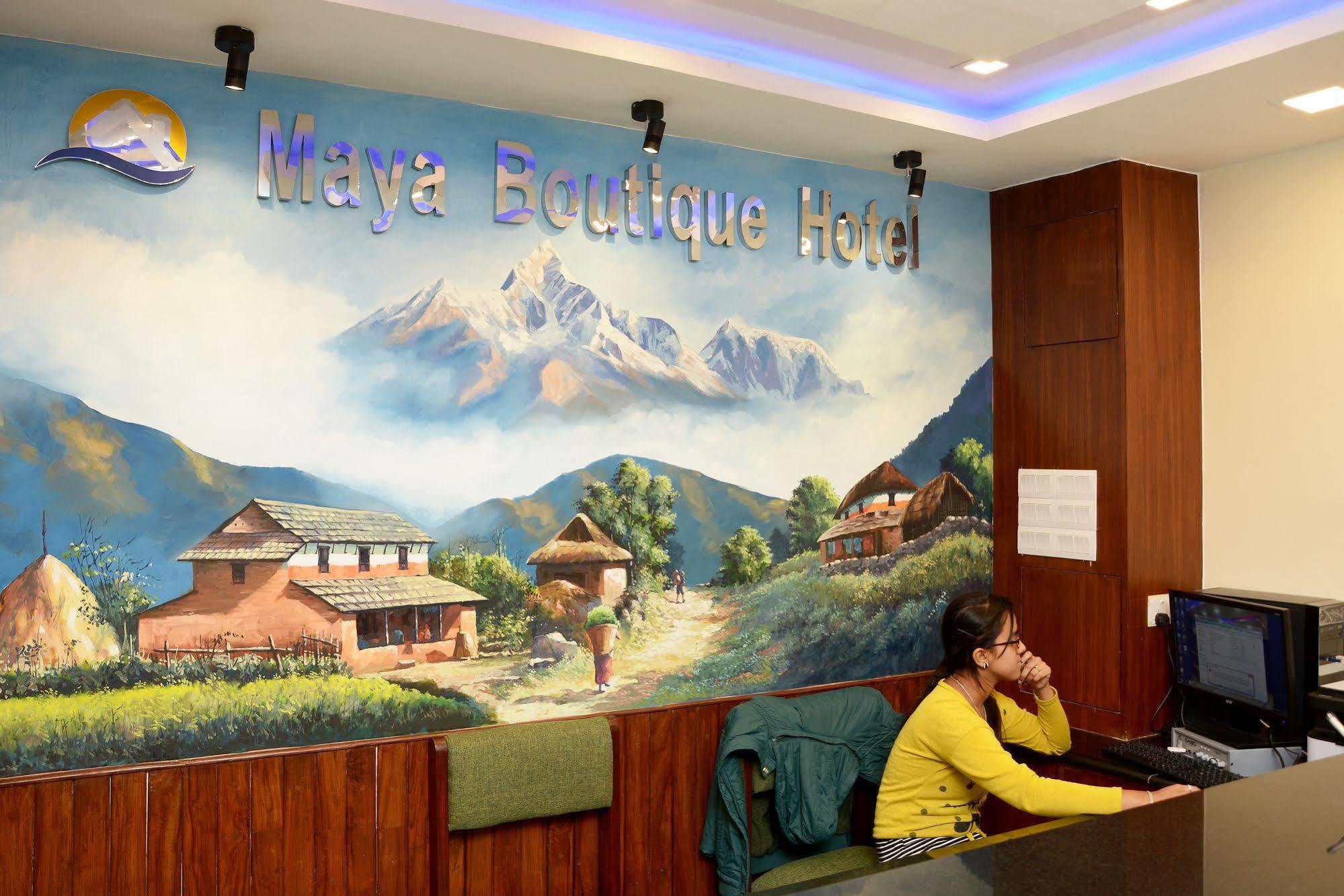 Maya Boutique Hotel Káthmándú Exteriér fotografie